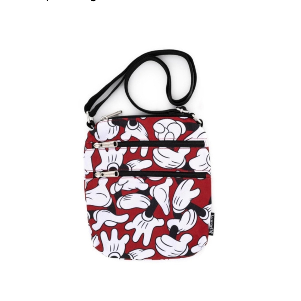 NEW, Loungefly Crossbody, Mickey Mouse Hands